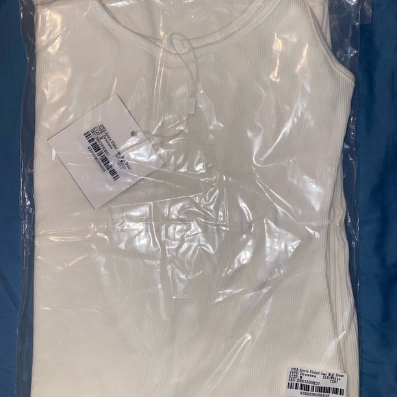 MESHKI Ribbed Cami Midi Dress - white - Picture 4 of 4